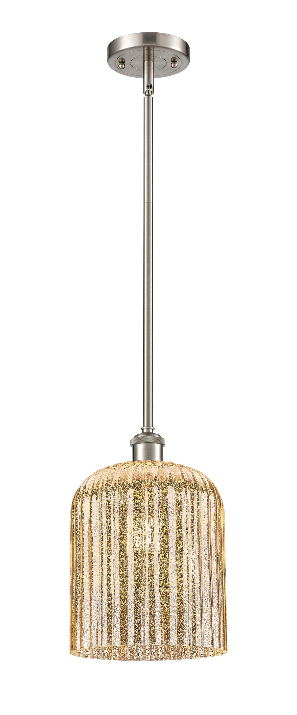Ballston Mini Pendant Antique Brass Finish