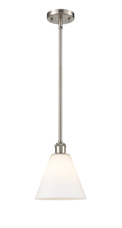 Ballston Mini Pendant Antique Brass 8 Inch