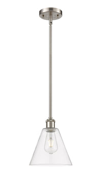 Ballston Mini Pendant Antique Brass 8 Inch