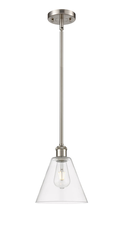 Ballston Mini Pendant Antique Brass 8 Inch