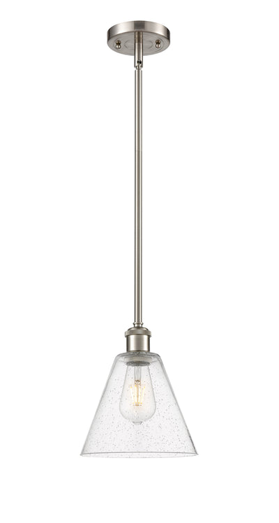 Ballston Mini Pendant Antique Brass 8 Inch