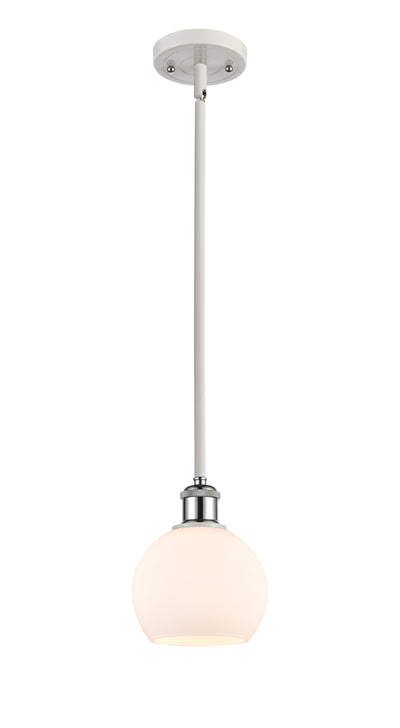Ballston Mini Pendant Antique Brass Finish