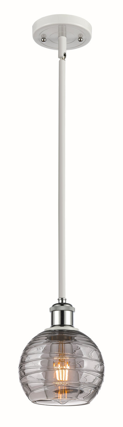 Ballston Mini Pendant Antique Brass Finish