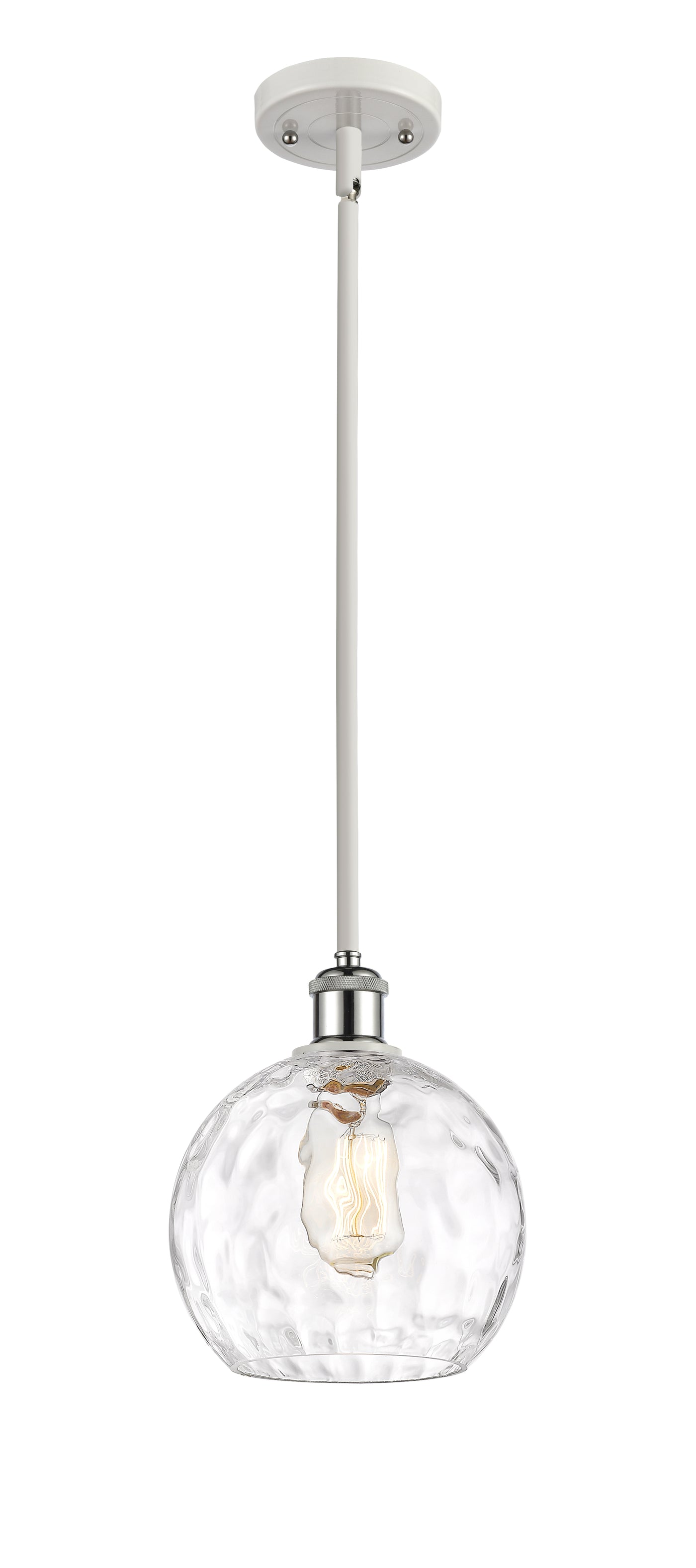 Ballston Mini Pendant Antique Brass 8 inch