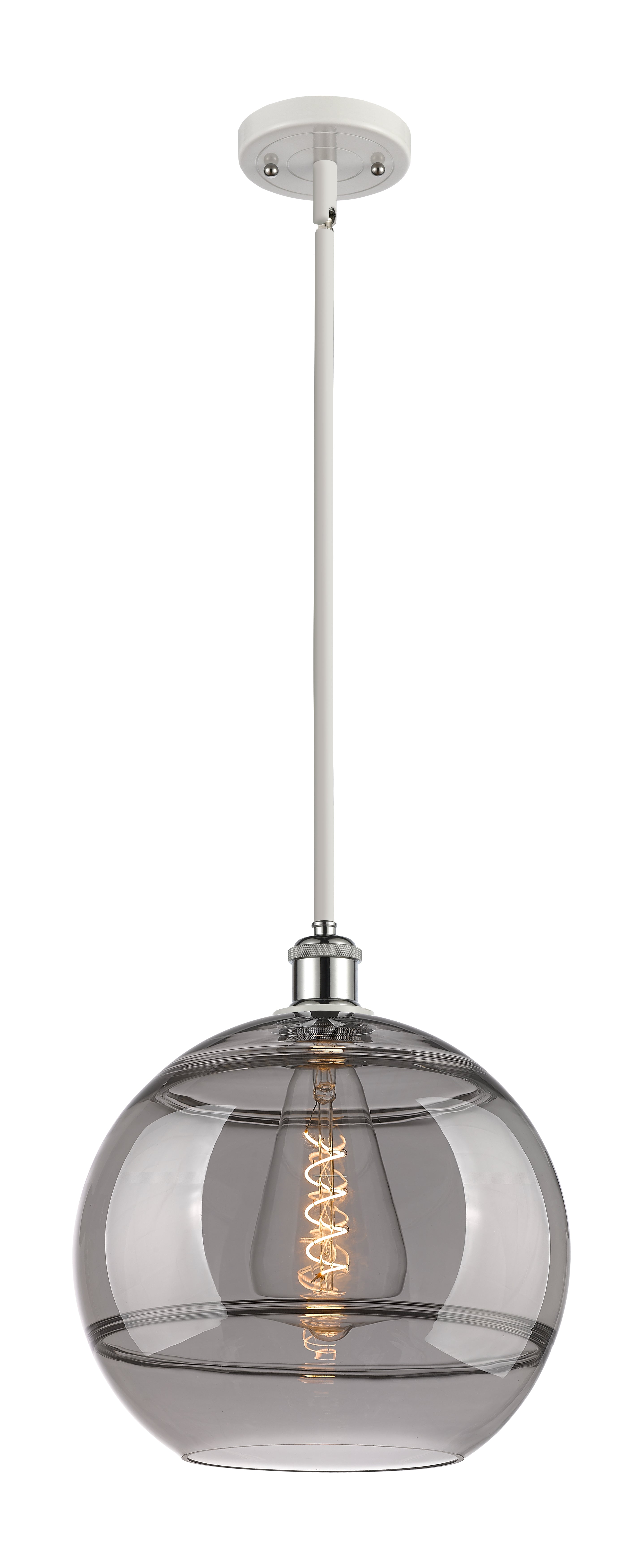 Ballston Mini Pendant Antique Brass Dimmable