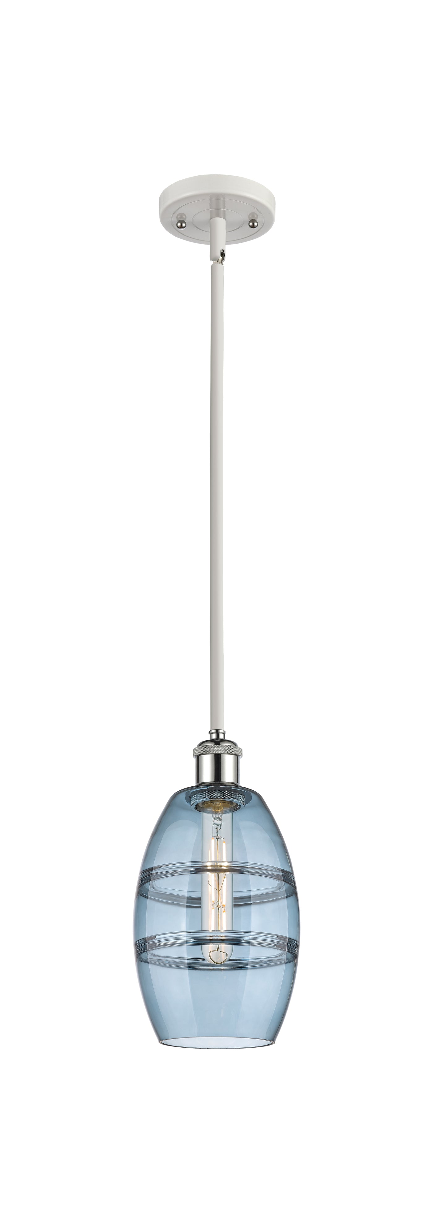 Ballston Mini Pendant Antique Brass Glass