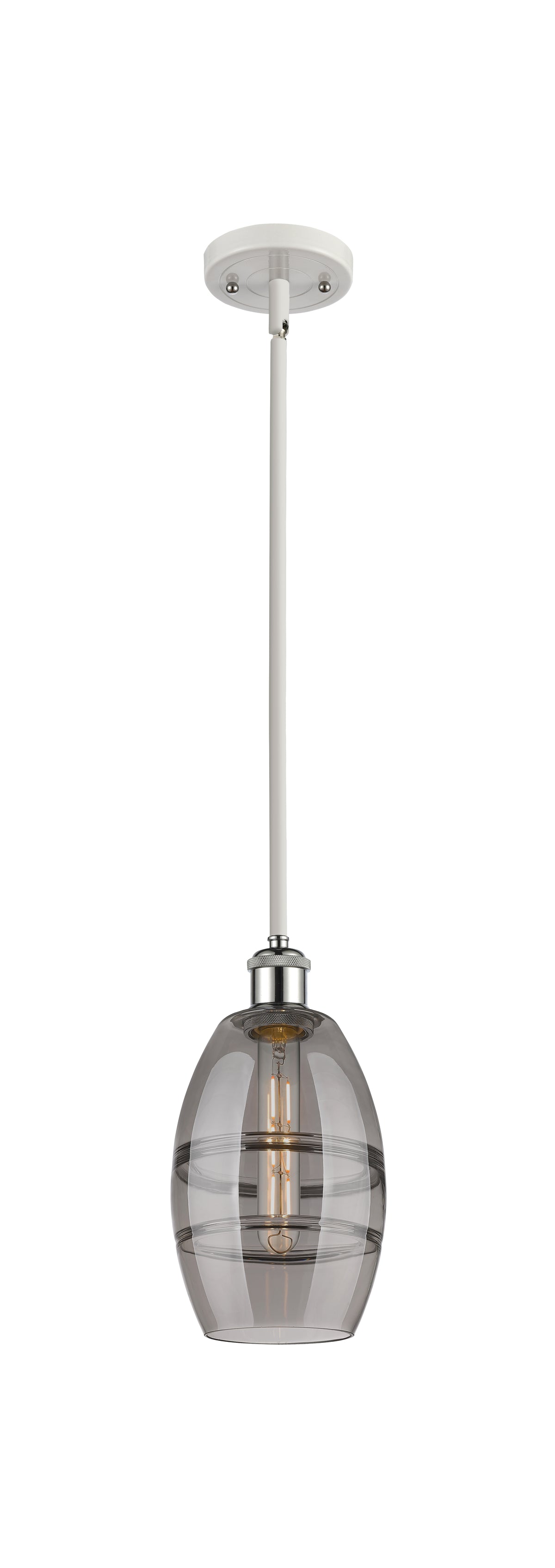 Ballston Mini Pendant Antique Brass Glass