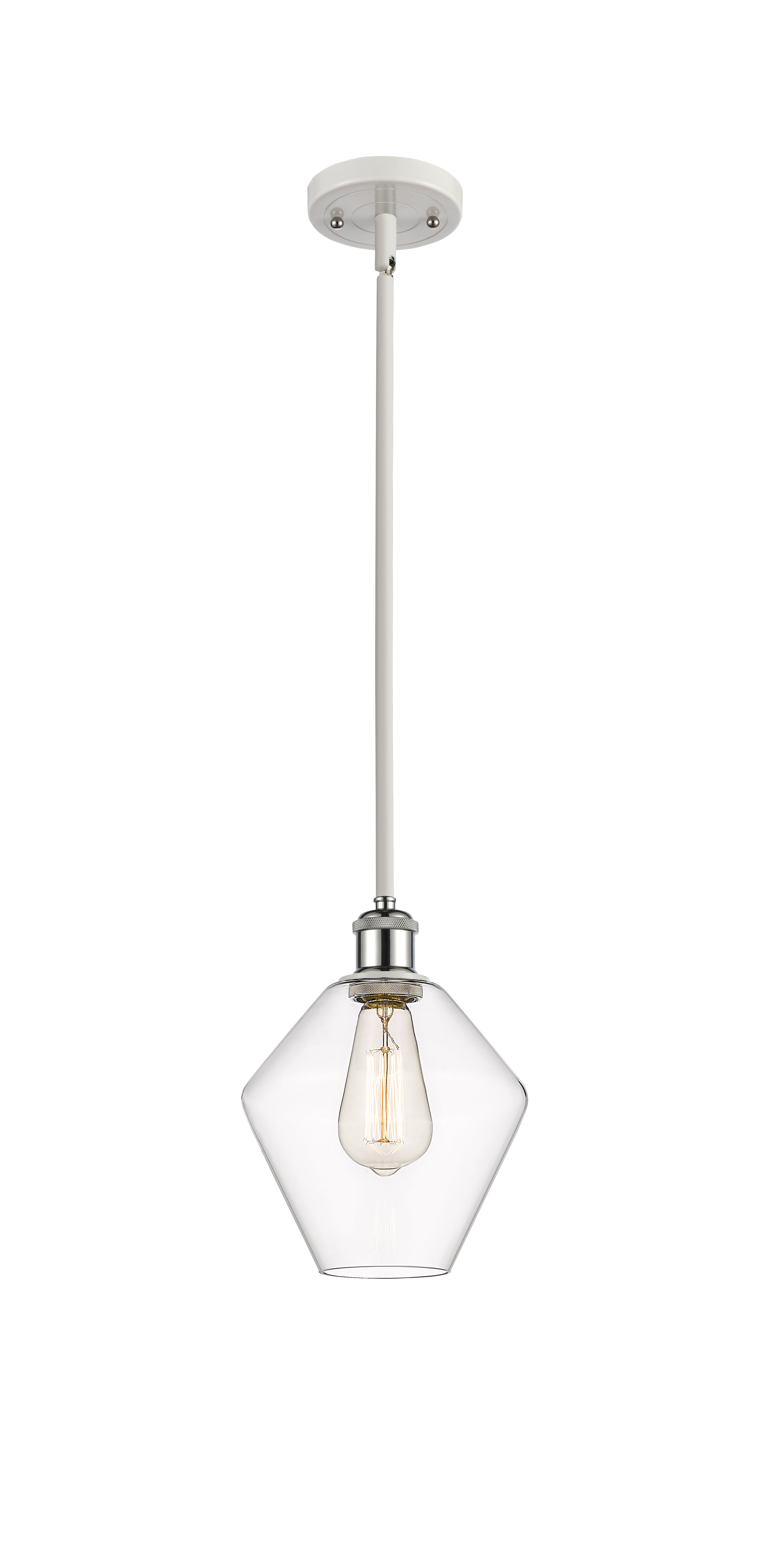 Ballston Mini Pendant Antique Brass 8 Inch