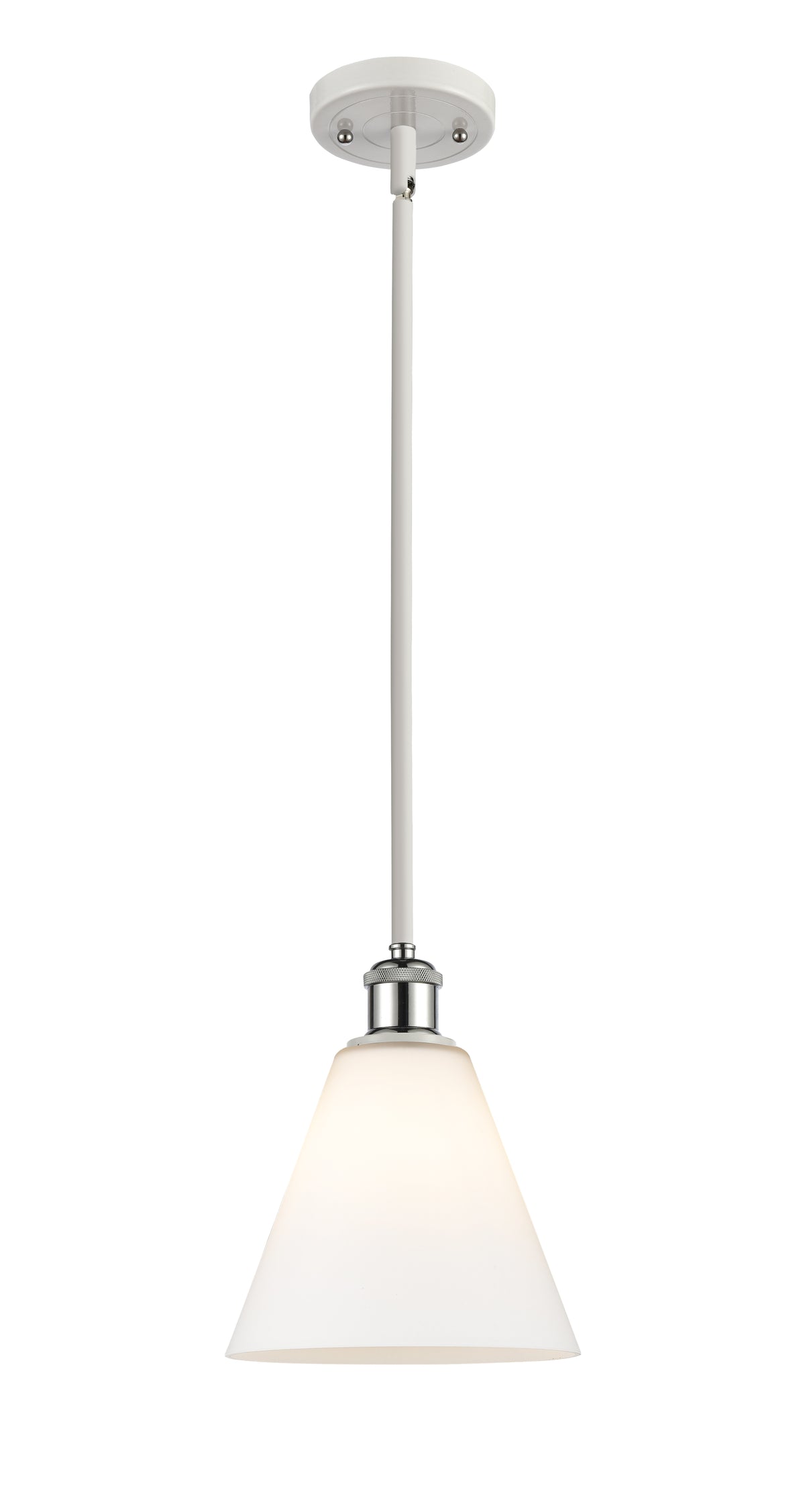 Ballston Mini Pendant Antique Brass 8 Inch