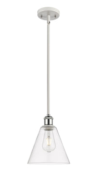 Ballston Mini Pendant Antique Brass 8 Inch