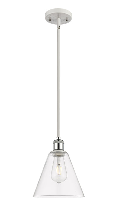 Ballston Mini Pendant Antique Brass 8 Inch