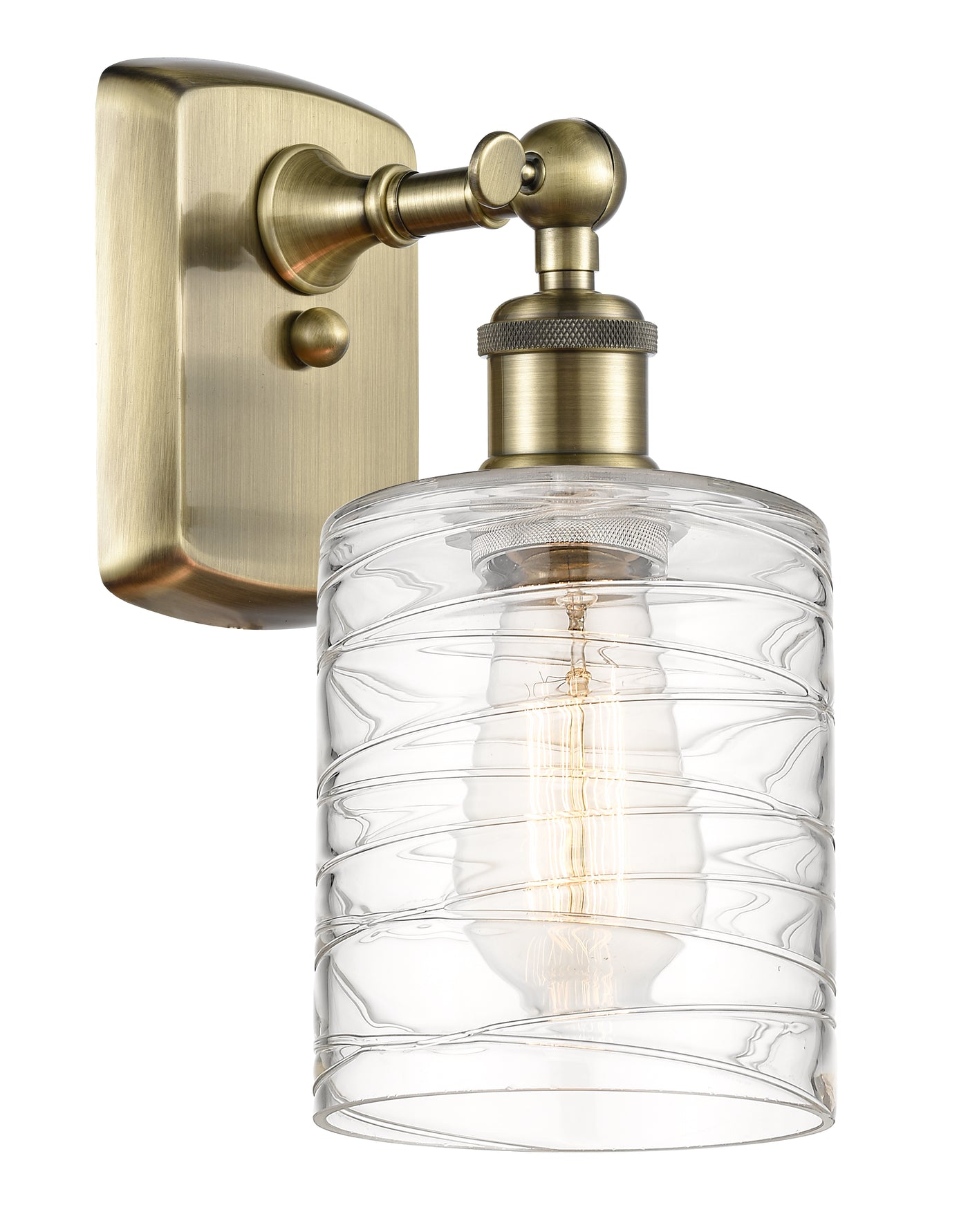 Ballston Sconce Cast Brass 10 Inch