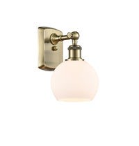Ballston Sconce Cast Brass Modern Contempo