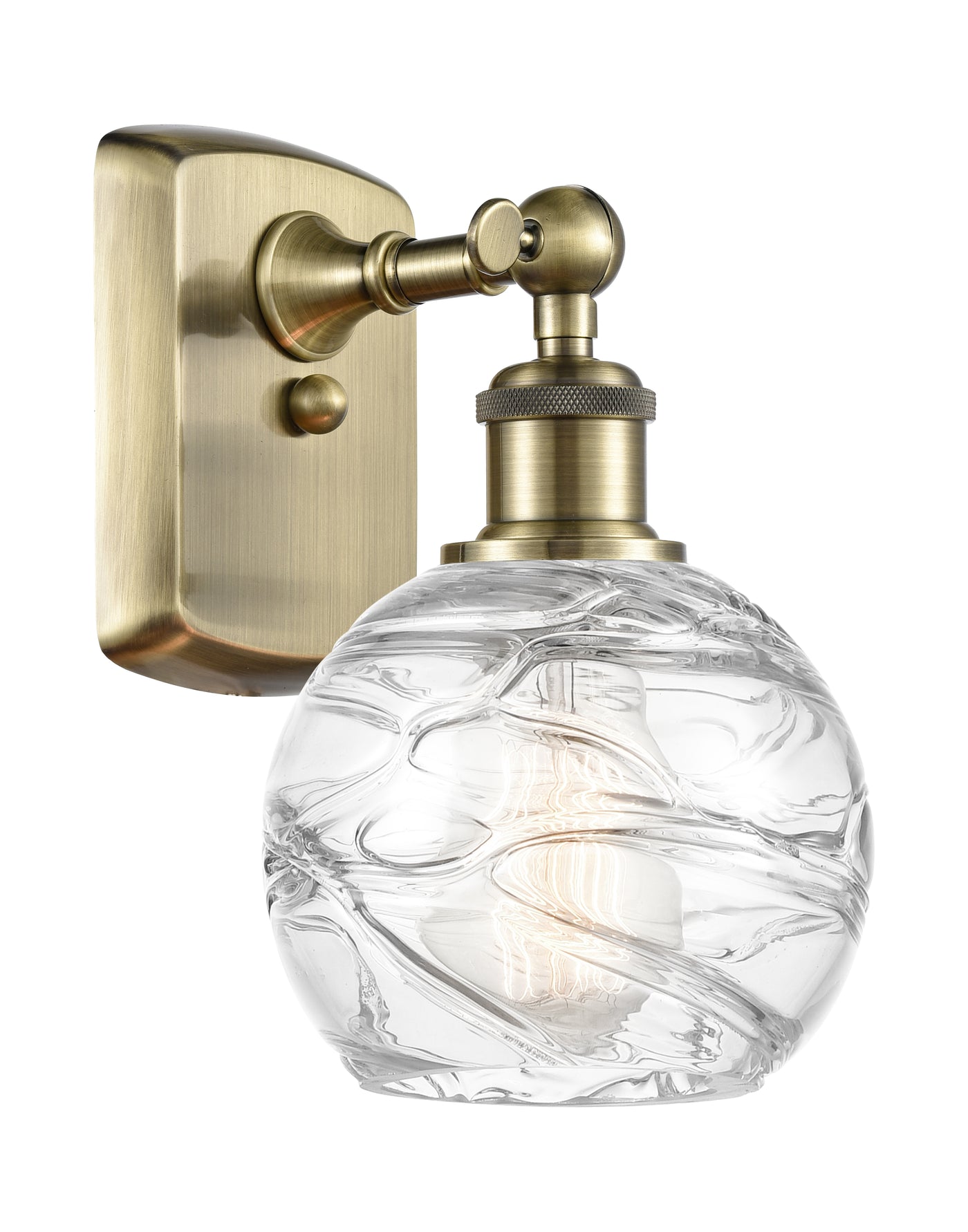 Ballston Sconce Cast Brass 10 Inch Height