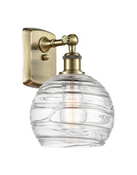 Ballston Sconce Cast Brass Steel Glass