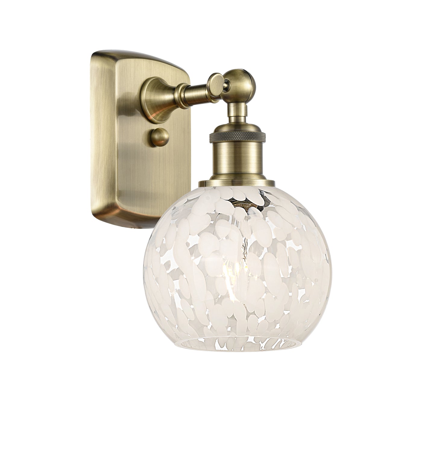 Ballston Sconce Cast Brass Glass Steel