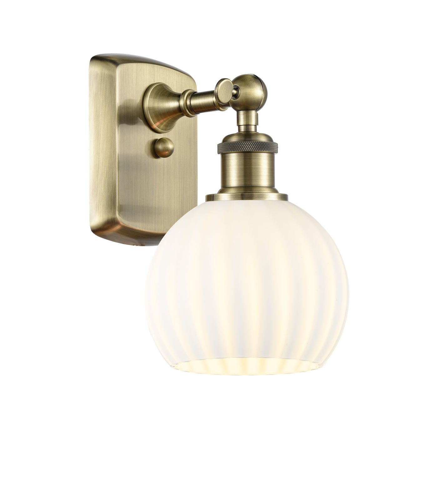 Ballston Sconce Cast Brass 11 Inch