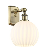 Ballston Sconce Cast Brass 9 Inch