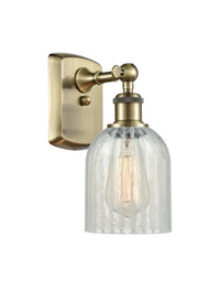 Ballston Sconce Cast Brass Glass Steel
