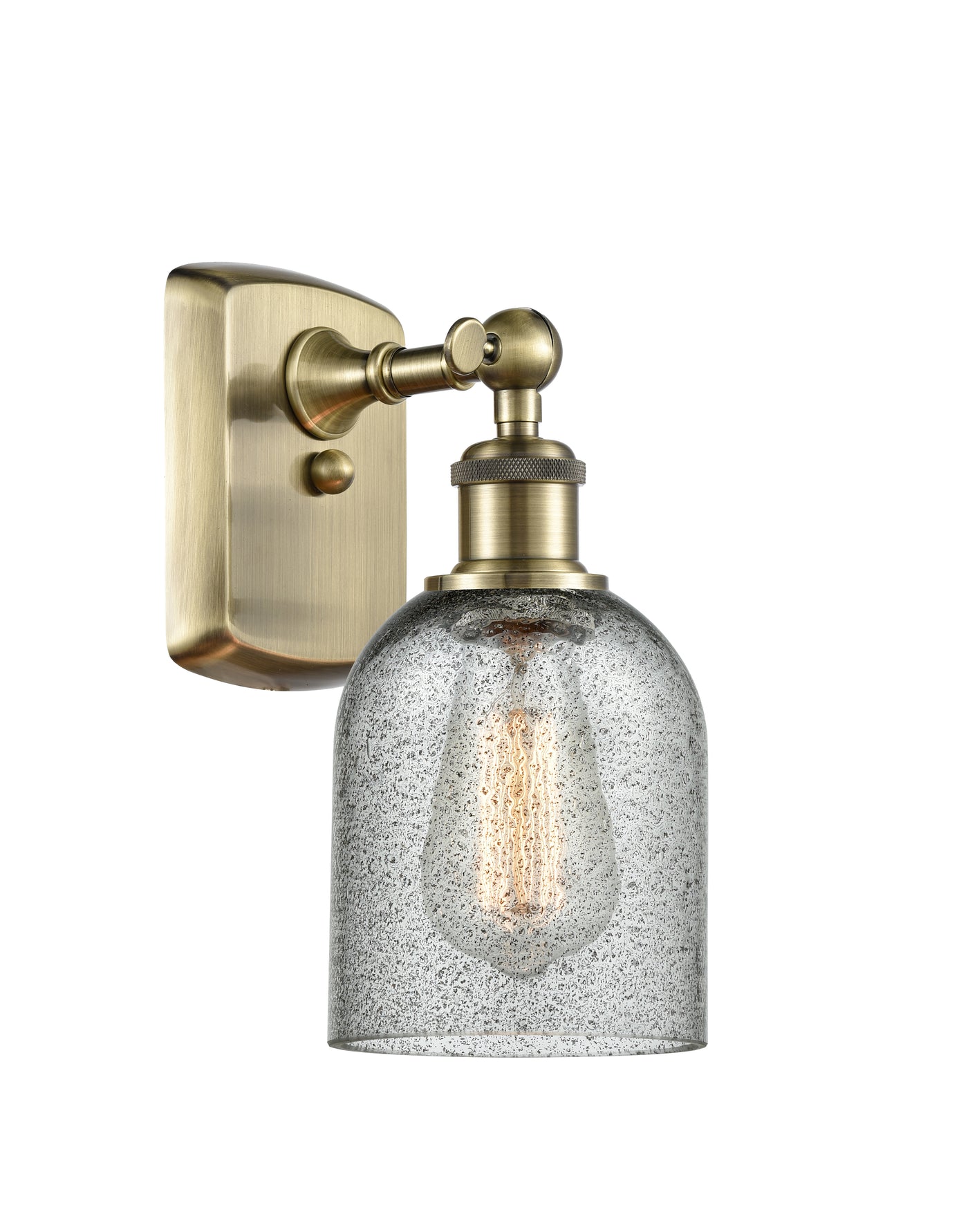 Ballston Sconce Cast Brass Glass Steel
