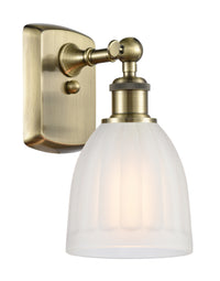 Ballston Sconce Cast Brass Modern Glass