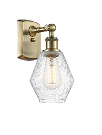 Ballston Sconce Cast Brass Steel Glass