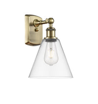 Ballston Sconce Cast Brass Glass Finish