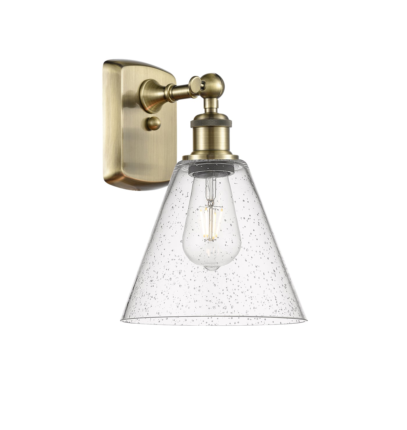 Ballston Sconce Cast Brass Finish