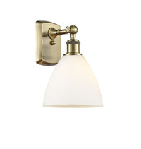 Ballston Sconce Cast Brass Glass Finish