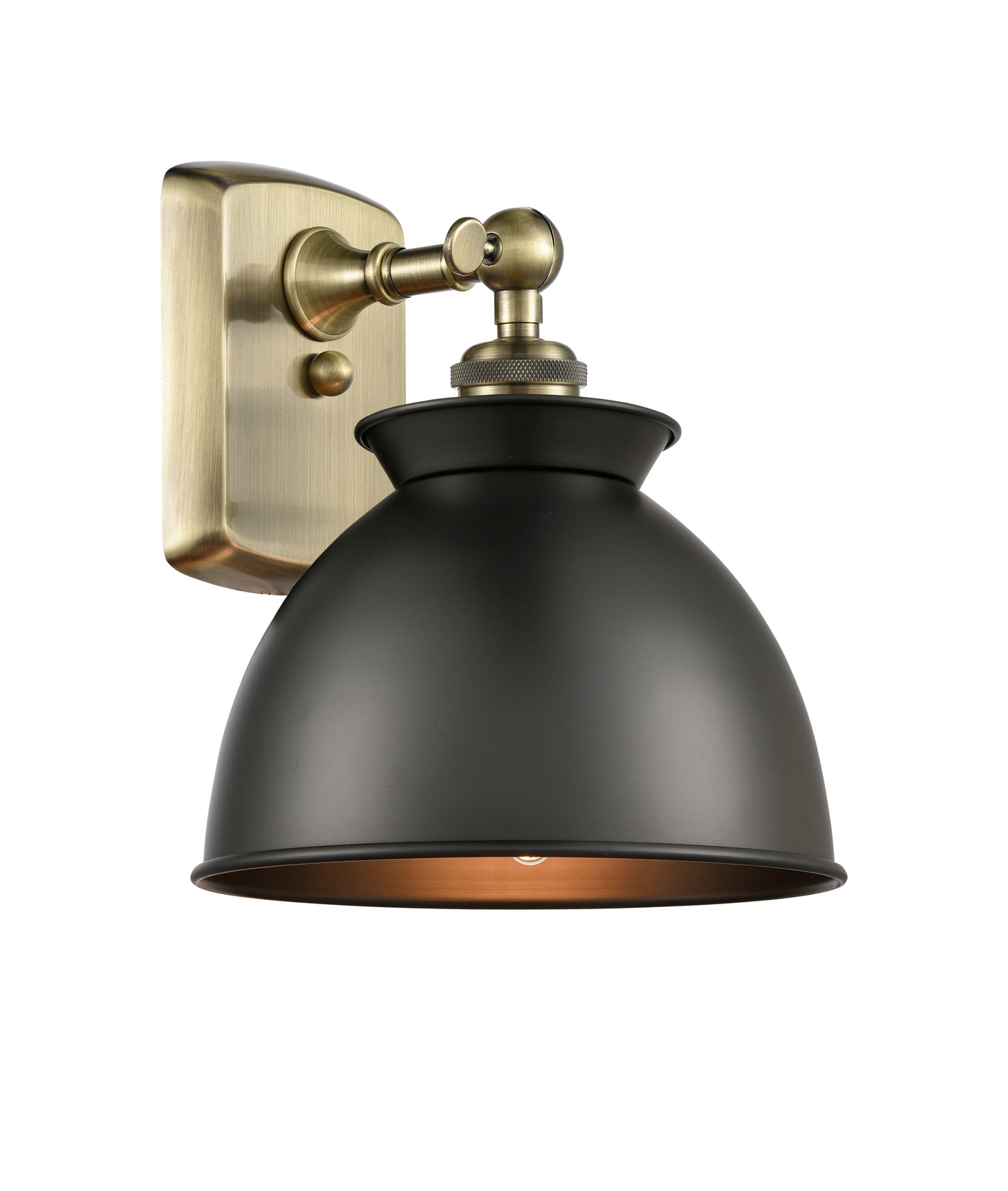 Ballston Industrial, Farmhouse, Restoration-Vintage Lake Placid Sconce