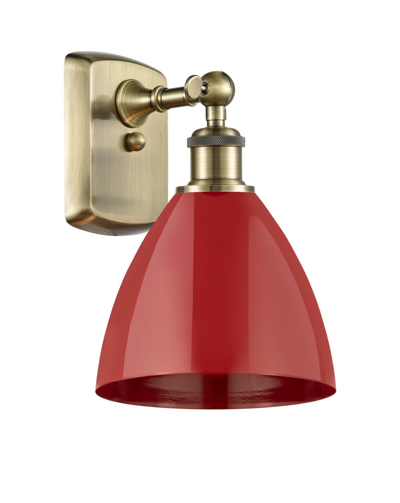 Ballston Industrial, Farmhouse, Restoration-Vintage Plymouth Sconce
