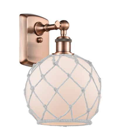 Ballston Sconce Cast Brass Glass 11 Inch