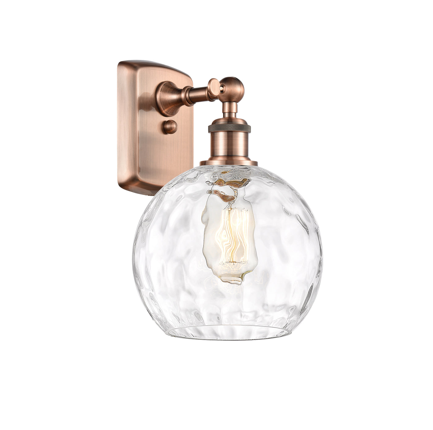 Ballston Sconce Cast Brass Glass Finish