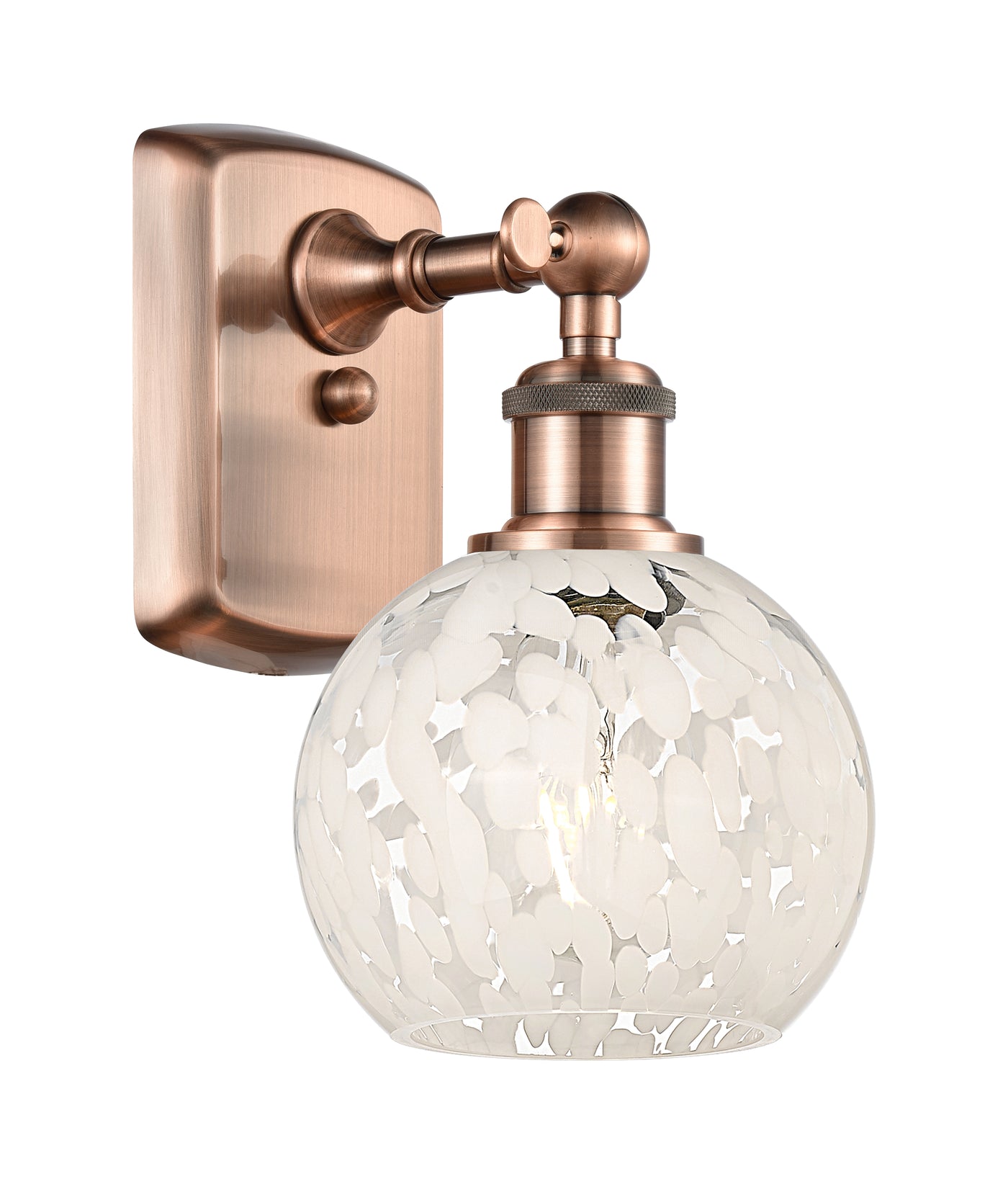 Ballston Sconce Cast Brass Glass Steel
