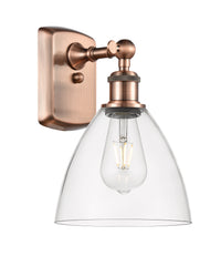 Ballston Sconce Cast Brass Glass Finish