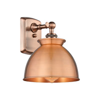 Ballston Industrial, Farmhouse, Restoration-Vintage Lake Placid Sconce