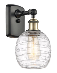 Ballston Sconce Cast Brass Glass Steel