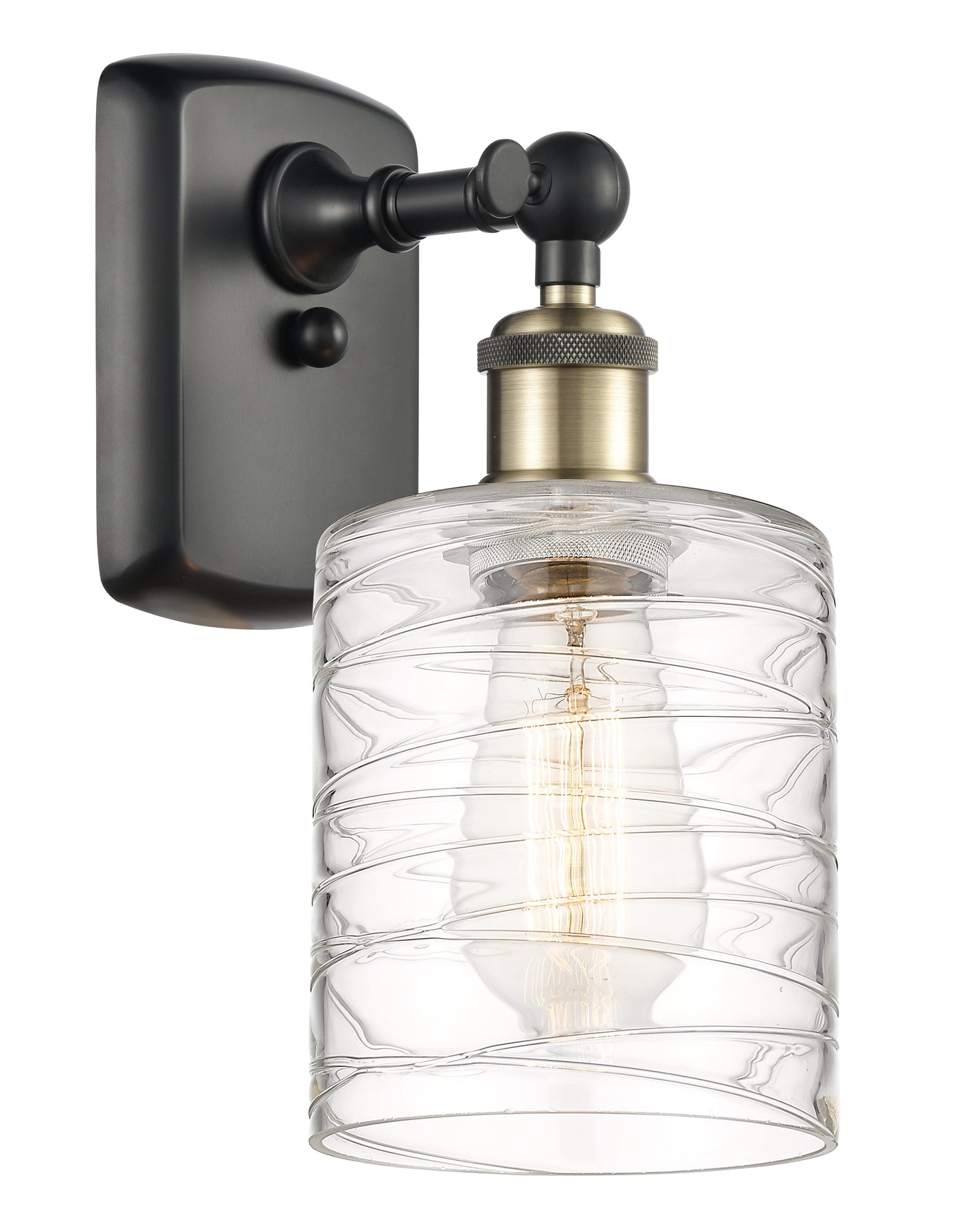 Ballston Sconce Cast Brass 10 Inch
