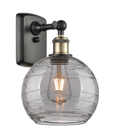 Ballston Sconce Cast Brass Steel Glass