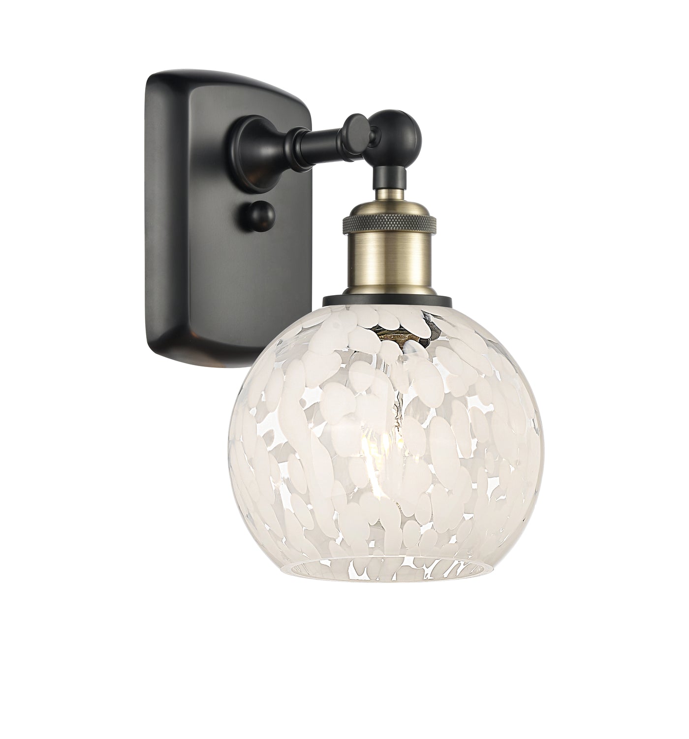 Ballston Sconce Cast Brass Glass Steel