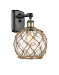 Ballston Sconce Cast Brass Glass Steel