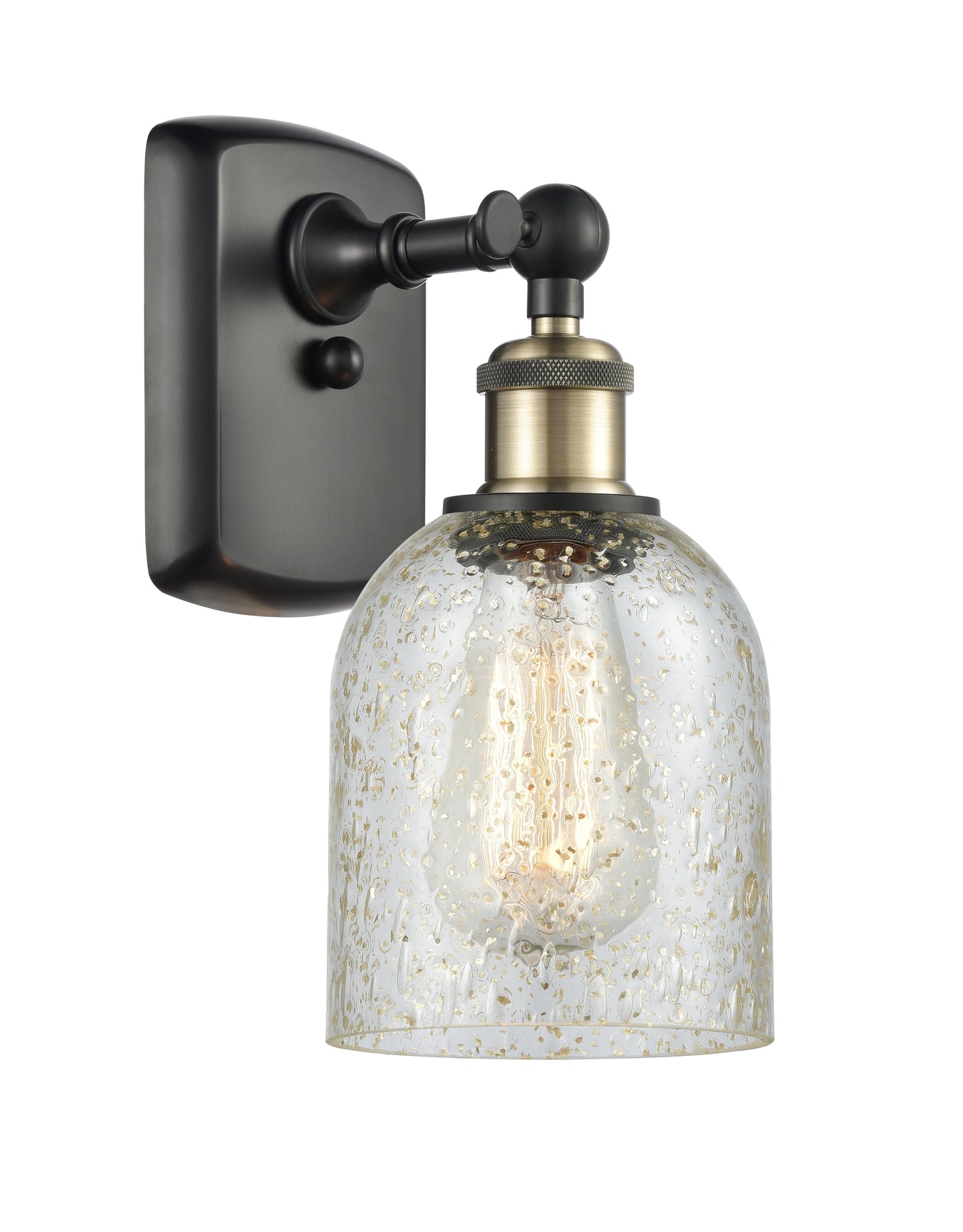 Ballston Sconce Cast Brass Glass Steel