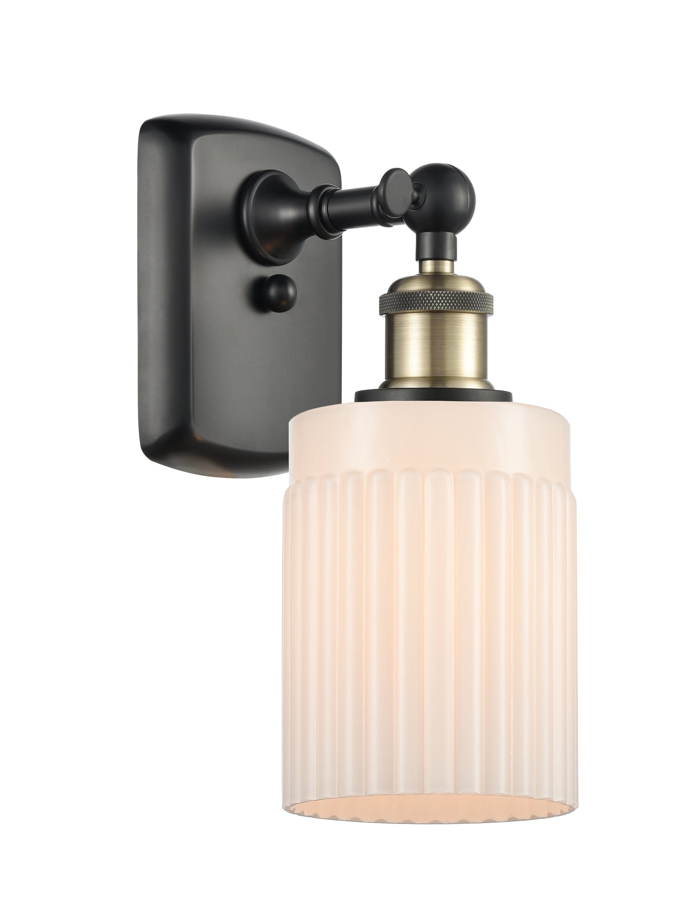Ballston Sconce Cast Brass Glass