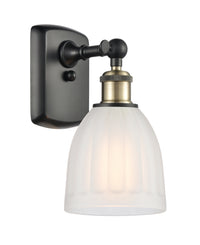 Ballston Sconce Cast Brass Modern Glass