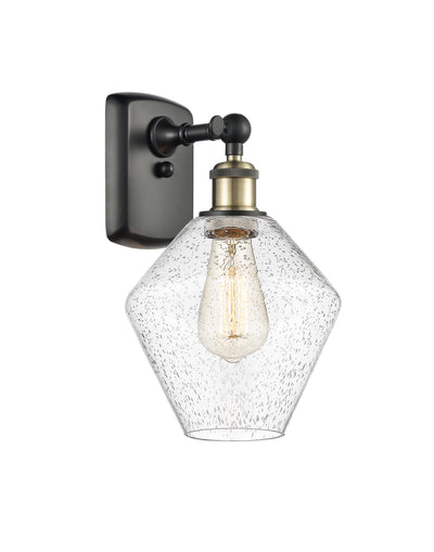 Ballston Sconce Cast Brass Steel Glass