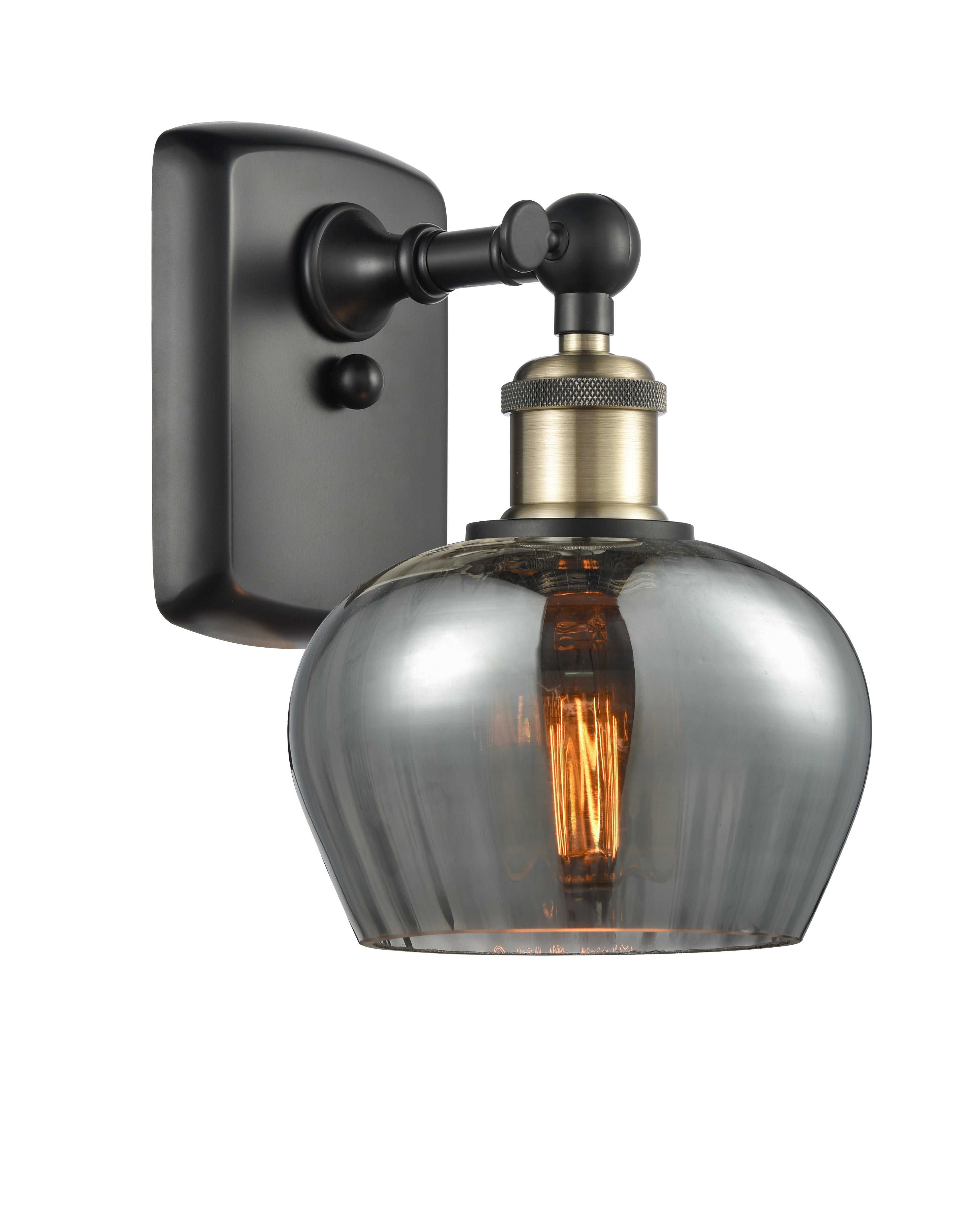 Ballston Sconce Brass Art Nouveau Design