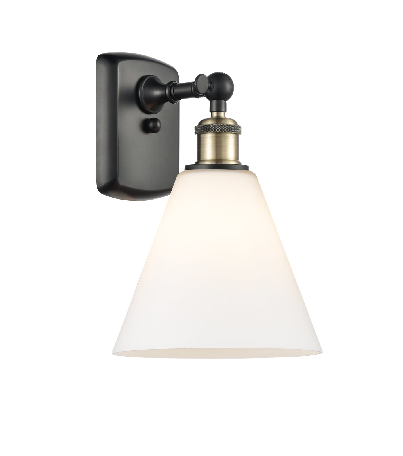 Ballston Sconce Cast Brass Glass Finish