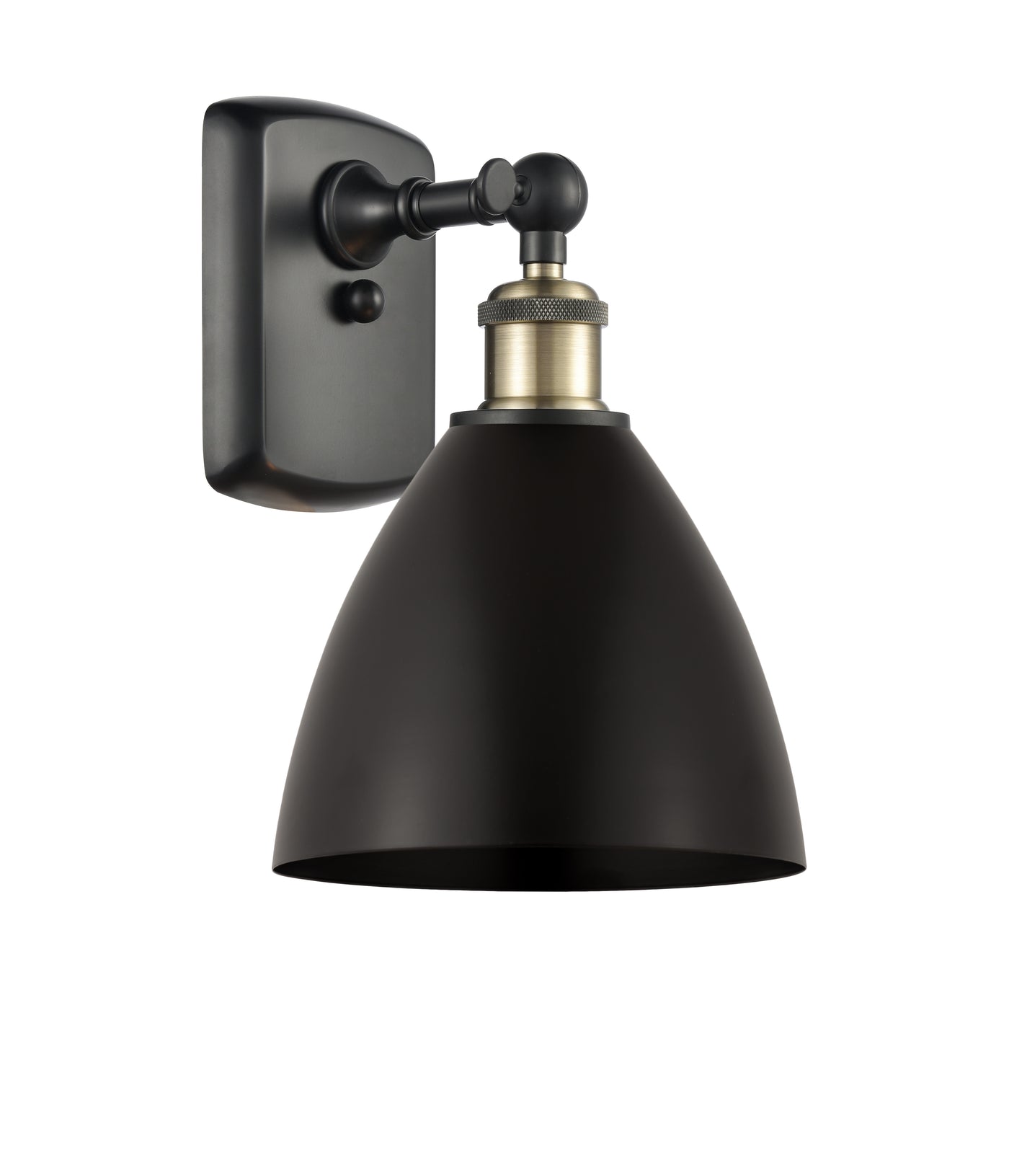 Ballston Industrial, Farmhouse, Restoration-Vintage Berkshire Metal Sconce