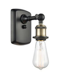 Ballston Sconce Cast Brass Bare Bulb