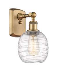 Ballston Sconce Cast Brass Glass Steel